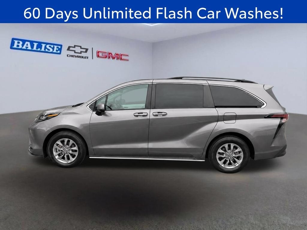 2023 Toyota Sienna — rear three-quarter view